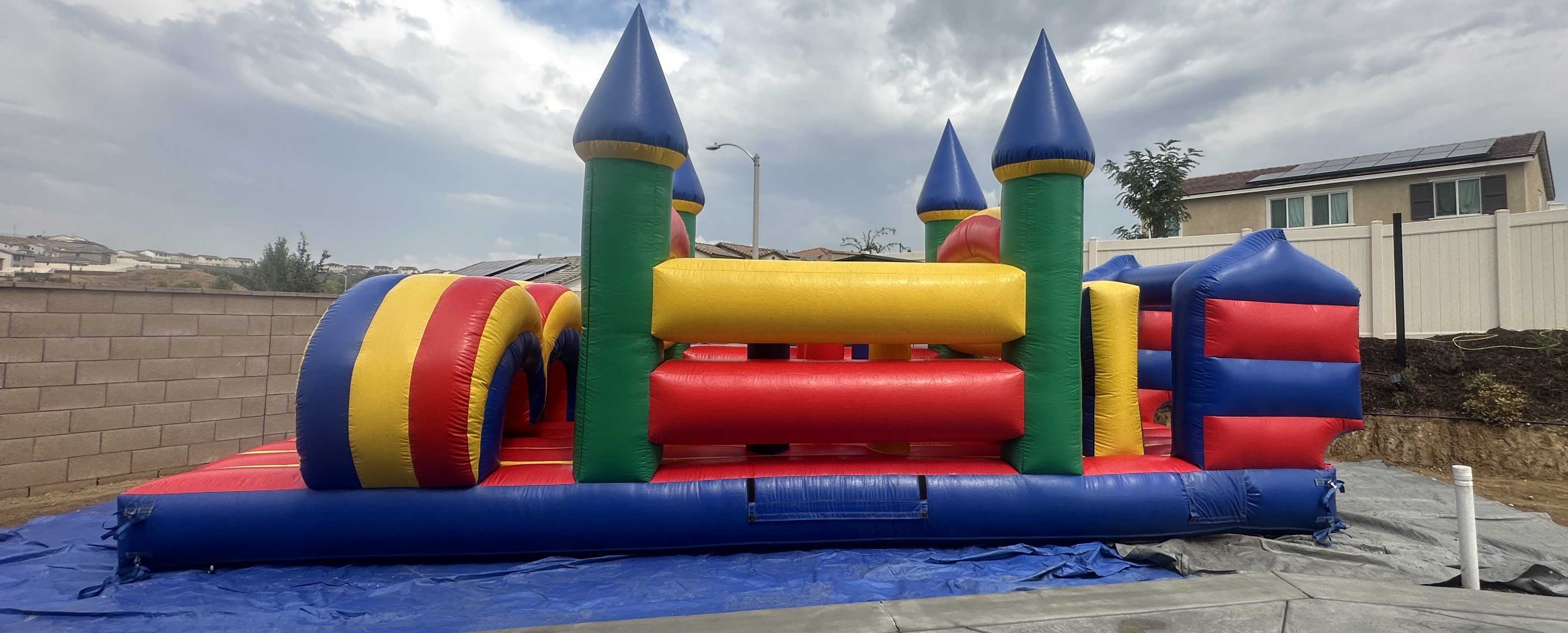 26ft Multicolor Obstacle Course