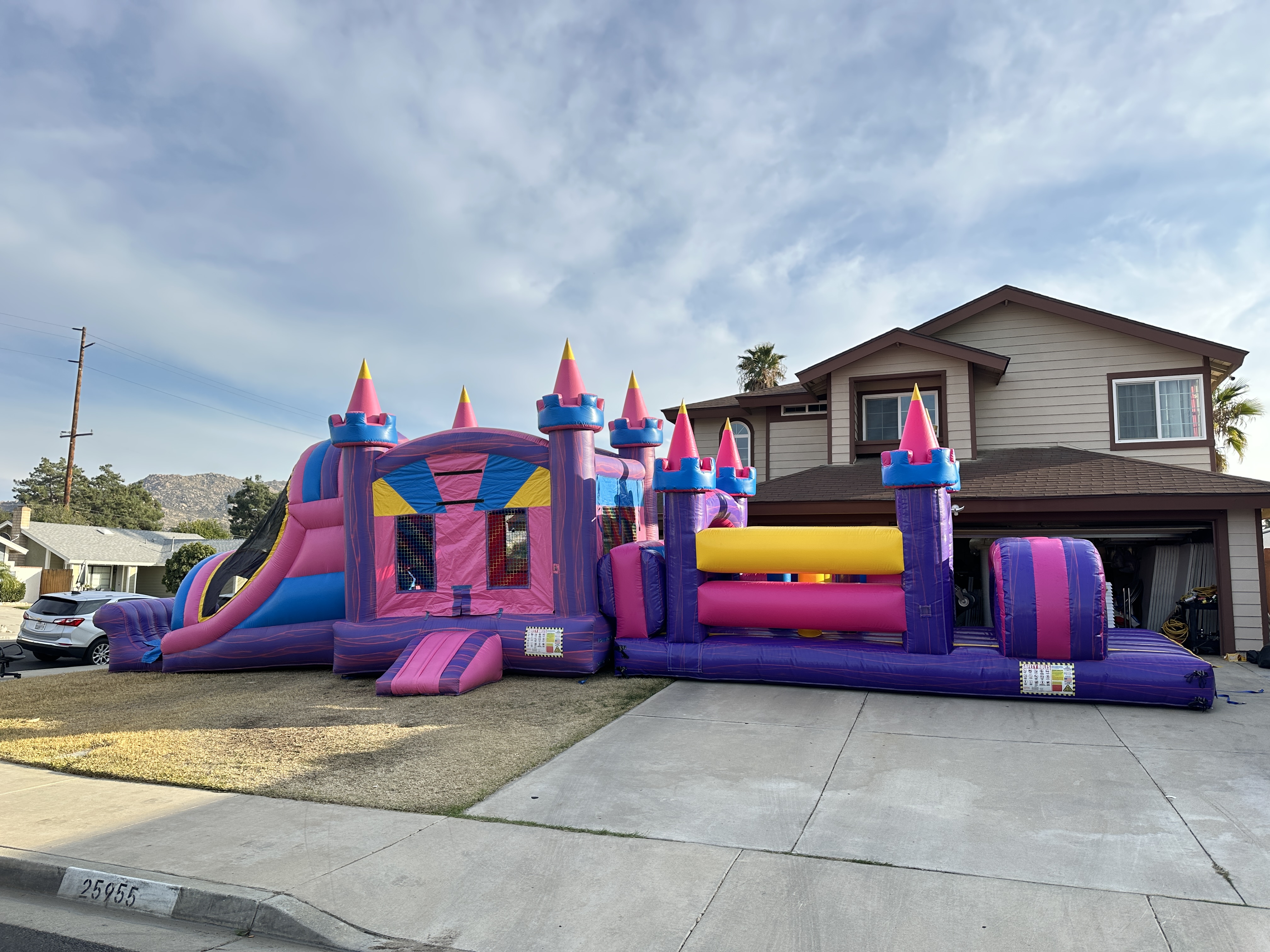 52 ft Girl Color Obstacle Course